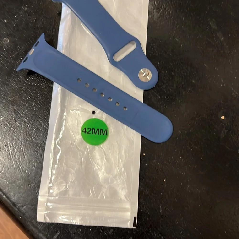 Blue Smartwatch Band 42mm Apple case